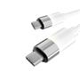 Töltőkábel, USB-C - USB-C, 60W, 1 m, AVAX 