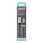 Töltőkábel, USB-A - lightning (Apple), 20W, 1,5 m, AVAX "CB314 Steel", acélszürke