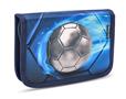 Tolltartó, klapnis, cipzáras, BELMIL "Football 4", kék, foci