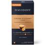 Kávékapszula, Nespresso® kompatibilis, 10 db, DAVIDOFF "Crema Elegant Lungo"