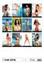 Naptár, fali, DAYLINER, Hot Girls