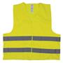 Mellény, jól láthatósági, L méret, DONAU "Safety", sárga