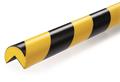 Élvédő profil, mágneses, DURABLE "E25R", sárga-fekete