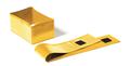 Címketartó zseb, raklapláb, 140x65 mm / 90x65 mm, DURABLE , sárga
