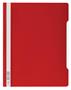 Gyorsfűző, PP, A4+, DURABLE, piros
