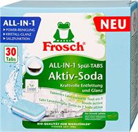 Mosogatógép tabletta, 30 db, FROSCH 