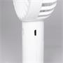 Kézi ventilátor, tölthető, 9 cm, 4 W, HOME, fehér