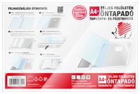 Öntapadó füzet- és könyvborító, A4, víztiszta, öntapadó, ICO 