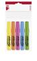 Szövegkiemelő készlet, 1-4 mm, ICO "Videotip", 5 különböző szín
