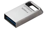 Pendrive, 128GB, USB 3.2, 200MB, fém, KINGSTON 