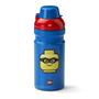 Kulacs, 390 ml, LEGO "Classic", kék-piros-mintás
