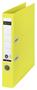 Iratrendező, 50 mm, A4, karton, újrahasznosított, LEITZ "180 Recycle", sárga