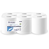 Kéztörlő, tekercses, 2 rétegű, LUCART 