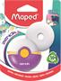 Radír, műanyag tokos, utántöltővel, MAPED 
