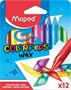 Zsírkréta, MAPED "Color`Peps Wax", 12 különböző szín