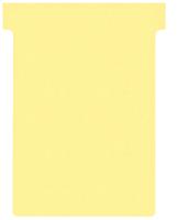 T-kártya tervezőtáblához, 3-as méret, NOBO, sárga