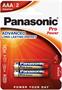 Elem, AAA mikro, 2 db, PANASONIC "Pro power"