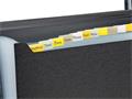 Harmonikamappa, A4, PP, 13 rekeszes, RAPESCO 