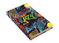 Diák zsebkönyv, heti, 2026/2027 tanév, REALSYSTEM, graffiti