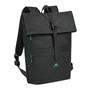 Notebook hátizsák, 15,6", rolltop, 15L, RIVACASE "Gremio ECO 5567", fekete