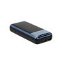 Hordozható akkumulátor, laptopokhoz, 20000mAh, QC/PD 45W, RIVACASE 