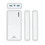 Hordozható akkumulátor, USB-A/USB-C, 20000mAh, 20W, QC/PD, RIVACASE 