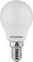 LED izzó, E14, kisgömb, 4,2W, 470lm, 4000K (HF), SYLVANIA "ToLEDo"