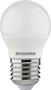 LED izzó, E27, kisgömb, 4,2W, 470lm, 4000K (HF), SYLVANIA "ToLEDo"