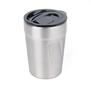 Termoszbögre, 300 ml, rozsdamentes acél, TROIKA "Cup-uccino", ezüst