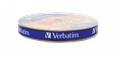 DVD-R lemez, 4,7GB, 16x, 10 db, zsugor csomagolás, VERBATIM