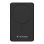 Power bank, külső akkumulátor, vezeték nélküli, 10.000mAh, VERBATIM "Charge n Go Essentials", fekete
