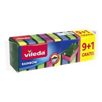 Mosogatószivacs, 9+1 db, VILEDA 