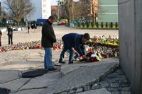 A koszorús megemlékezés